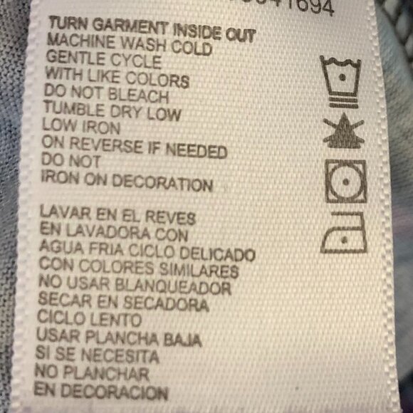 Kiara Stretchy Top Tunic Scarf Multi Color Print Embellished Rhinestones. XXL - Picture 6 of 7